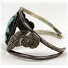 Image 2 : Navajo Sterling Turquoise Bracelet