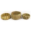 Image 1 : 3 Tohono Oodham Baskets