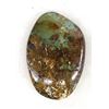 Image 1 : Large Turquoise Evans Mine Cachochon