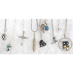 9 Navajo Necklaces