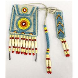 Native American Beaded Bag