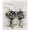 Image 1 : Navajo Squash Blossom Earrings