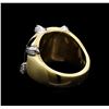 Image 3 : 0.60 ctw Diamond Claw Design Ring - 14KT Yellow Gold