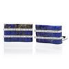 18k Gold 0.27CTW Diamond Cuff Links, (SI1/G-H)