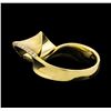 Image 3 : 0.15 ctw Diamond Ring - 14KT Yellow Gold