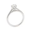 Image 4 : 0.65 ctw Diamond Ring - 14KT White Gold