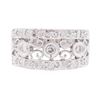 Image 2 : 0.25 ctw Diamond Ring - 14KT White Gold