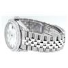 Image 3 : Rolex Mens Stainless Steel Mother Of Pearl Diamond Lugs Datejust Wristwatch With