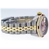 Image 5 : Rolex Ladies 2 Tone 14K Pink MOP Sapphire & Ruby Datejust Wriswatch