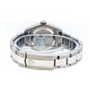 Image 6 : Rolex Ladies Stainless Steel Blue Vignette Diamond Quickset Datejust Wristwatch