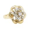 Image 1 : 0.50 ctw Diamond Ring - 14KT Yellow and White Gold