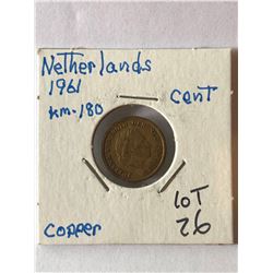 1961 Netherlands Cent