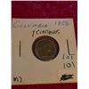 Image 1 : 1938 Columbia 1 Centavos in MS High Grade