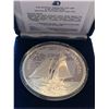 Image 1 : HUGE 5 Ounces of SILVER 1987 AMERICAS CUP PROOF COA in Original Box