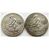 Image 2 : 2-ENGLEHARD 1oz .999 SILVER ROUNDS