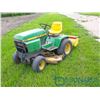 Image 2 : John Deere 316 Lawn Mower w/John Deere Tiller