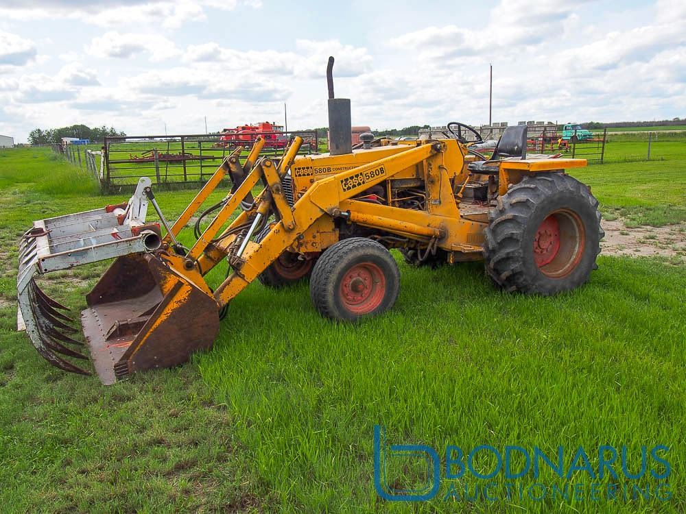 Case 580B Construction King w/Loader 7438 hours showing #8708594