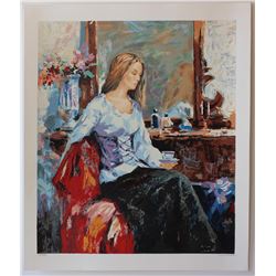 Sergey Ignatenko- Original Serigraph on Paper "Long Day"