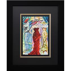 Patricia Govezensky- Original Watercolor "Runway Models"