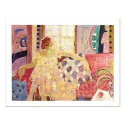 Sabzi - "Comfortable Moment" Limited Edition Hand Embellished, Numbered and Hand Signed with Certifi
