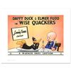 Image 1 : "Wise Quackers" Limited Edition Giclee from Warner Bros., Numbered with Hologram Seal and Certificat