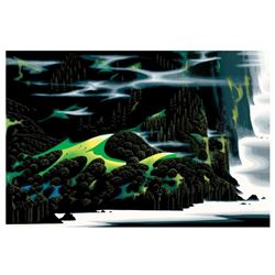 Eyvind Earle (1916-2000), "Haze Of Early Spring" Limited Edition Serigraph on Paper; Numbered & Hand