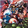 Image 2 : "Marvel Adventures: The Avengers #36" Limited Edition Giclee on Canvas by Ig Guara and Marvel Comics
