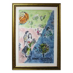 Marc Chagall- Lithographic Poster