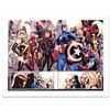 Image 1 : "Fear Itself #7" Limited Edition Giclee on Canvas by Stuart Immonen and Marvel Comics. Numbered and 