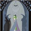 Image 2 : Erte (1892-1990) - "Lovers and Idol" Limited Edition Serigraph, Numbered and Hand Signed with Certif