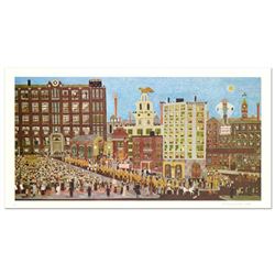 Ralph Fasanella (1914-1997), "Bay State" Limited Edition Lithograph, Numbered and Hand Signed with L