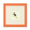 Image 1 : "Daffy Duck" Framed Limited Edition Etching with Hand-Tinted Color and Numbered.