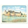 Image 1 : Rolf Rafflewski, "Chateau" Limited Edition Lithograph, Numbered and Hand Signed.