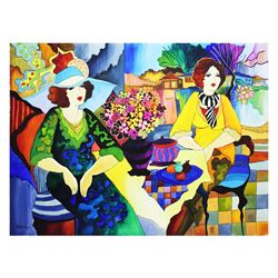 Patricia Govezensky- Original Watercolor "A Friend from England"