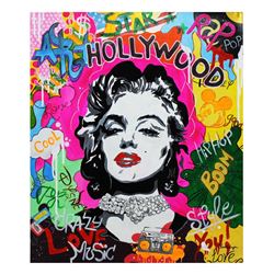 Nastya Rovenskaya- Original Oil on Canvas "Star"