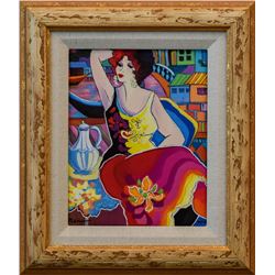 Patricia Govezensky- Original Giclee on Canvas "Morning Breeze"