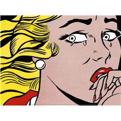 Roy Lichtenstein  Crying Girl  Offset Lithograph