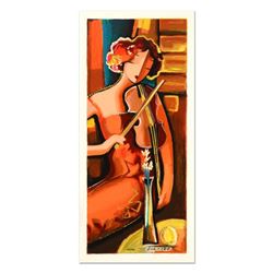 Michael Kerzner -  The Violinist  Limited Edition Serigraph, Numbered and Hand Signed with Certifica