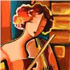 Image 2 : Michael Kerzner - "The Violinist" Limited Edition Serigraph, Numbered and Hand Signed with Certifica