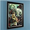 Image 2 : "Fear Itself #7" Extremely Limited Edition Giclee on Canvas by Stuart Immonen and Marvel Comics. Num