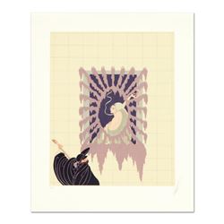 Erte (1892-1990) - "La Serenade" Limited Edition Serigraph, Numbered and Hand Signed with Certificat