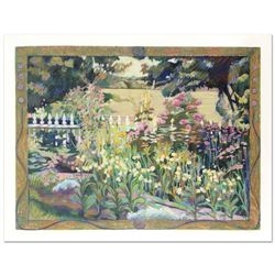 Nina Weiss,  English Garden  Limited Edition Serigraph, Numbered and Hand Signed with Certificate of