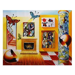Alexander Astahov- Original Oil on Canvas "Living Room"