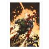 Image 1 : "Siege: The Cabal #1" Limited Edition Giclee on Canvas by David Finch and Marvel Comics. Numbered an