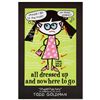Image 1 : "All Dressed Up and Nowhere to Go" Fine Art Litho Poster (24" x 36") by Renowned Pop Artist Todd Gol