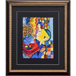 Patricia Govezensky- Original Watercolor "Lauren in France"