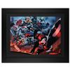 Image 1 : "Siege #3" Extremely Limited Edition Giclee on Canvas by Oliver Coipel and Marvel Comics. Numbered O