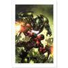 Image 1 : "Deadpool #3" Limited Edition Giclee on Canvas by Clayton Crain and Marvel Comics. Numbered and Hand