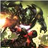 Image 2 : "Deadpool #3" Limited Edition Giclee on Canvas by Clayton Crain and Marvel Comics. Numbered and Hand