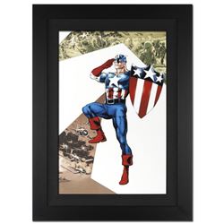 "Captain America Corps #2" Extremely Limited Edition Giclee on Canvas (25" x 34") by Phil Jimenez an